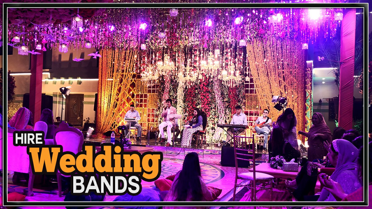 Hire the best wedding music bands in Pakistan - Tulip Productions