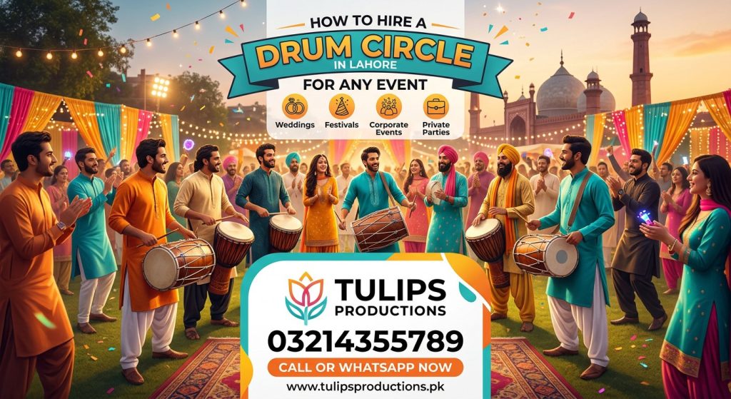 Zumba drum circle beats at a live event in Lahore Pakistan