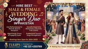 Hire Best Male Female Wedding Singer Duo in Pakistan