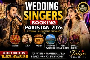 Wedding Singers Booking Pakistan 2026