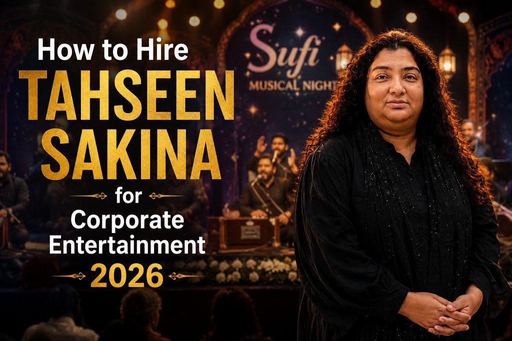 How to Hire Tahseen Sakina for Corporate Entertainment 2026